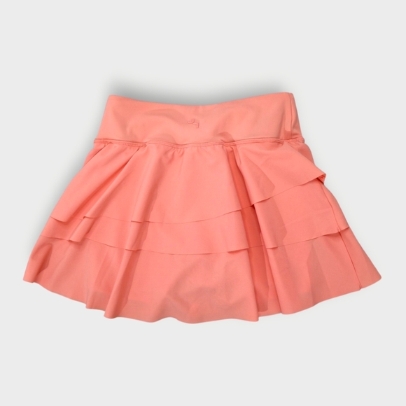 Women's High-Rise Ruffled Skort Skirt Joy Lab JoyLab Peach Orange Size XSmall - Picture 8 of 10